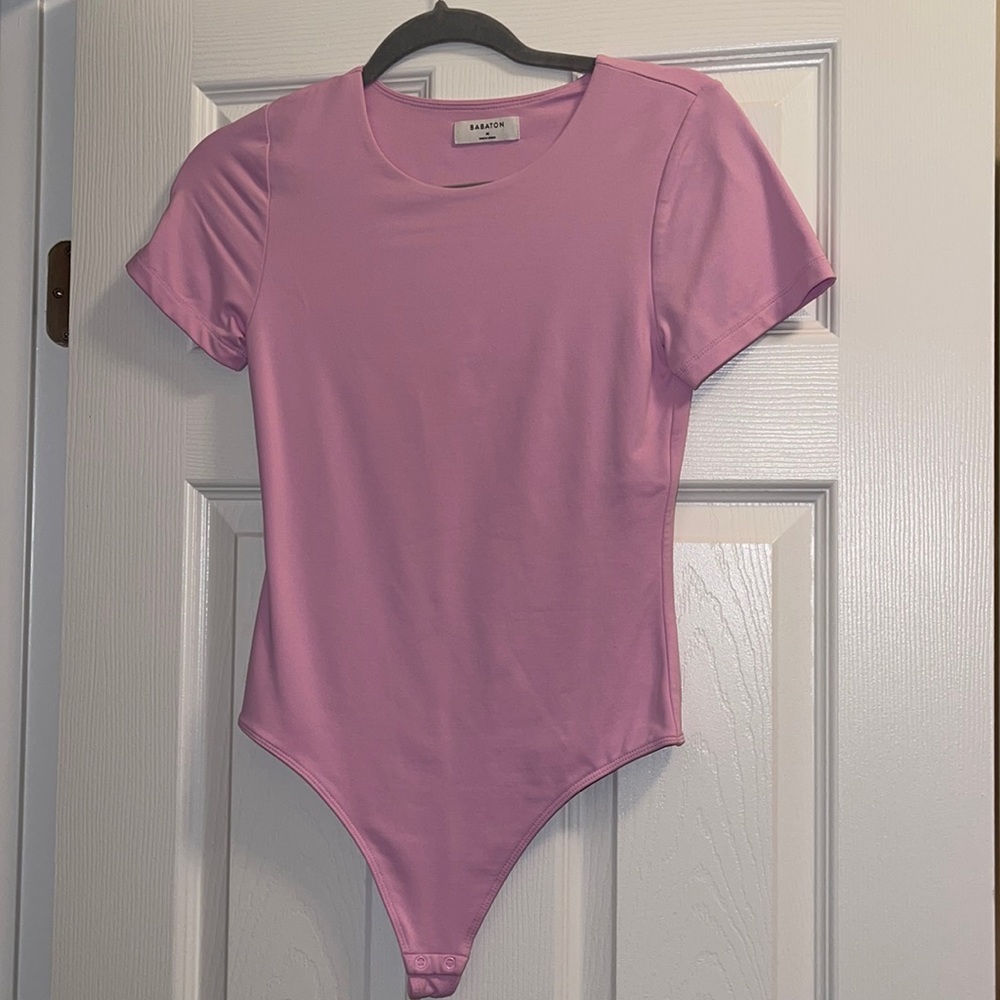 Babaton Pink Bodysuit